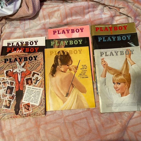 PLAYBOY Other Vintage Playboy Magazines 965 9 Issues Poshmark
